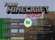 Paper Minecraft Christmas