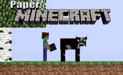 Paper Minecraft - Play Paper Minecraft on Crazy Games 